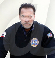 PREMIUM EXCLUSIVE Arnold Schwarzenegger Is Looking INTENSE As Sets Out On A Bike Ride With His Gym Buddies
