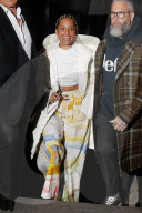 Alicia Keys arriving at Nrj radio in Paris