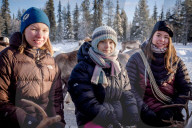 NEWS -  Klimaaktivistin Greta Thunberg besucht Rentierschutzgebiet in Lappland