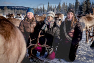 NEWS -  Klimaaktivistin Greta Thunberg besucht Rentierschutzgebiet in Lappland