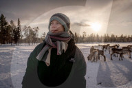 NEWS -  Klimaaktivistin Greta Thunberg besucht Rentierschutzgebiet in Lappland