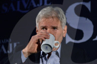 PEOPLE -  Harrison Ford spricht an Film-PK in Mexiko-Stadt
