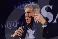 PEOPLE -  Harrison Ford spricht an Film-PK in Mexiko-Stadt