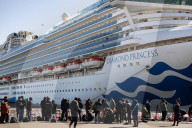 NEWS - Coronavirus: Kreuzfahrtschiff Diamond Princess im Hafen von Yokohama, Japan