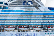 NEWS - Coronavirus: Kreuzfahrtschiff Diamond Princess im Hafen von Yokohama, Japan