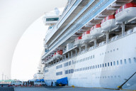 NEWS - Coronavirus: Kreuzfahrtschiff Diamond Princess im Hafen von Yokohama, Japan