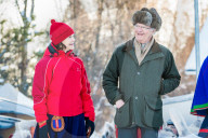 ROYALS - König Carl Gustaf und Silvia von Schweden in Jokkmokk