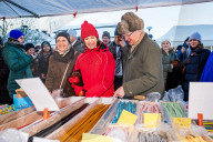 ROYALS - König Carl Gustaf und Silvia von Schweden in Jokkmokk