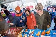 ROYALS - König Carl Gustaf und Silvia von Schweden in Jokkmokk