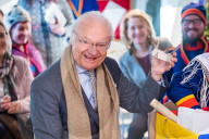ROYALS - König Carl Gustaf und Silvia von Schweden in Jokkmokk