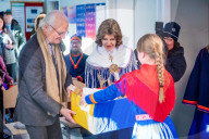 ROYALS - König Carl Gustaf und Silvia von Schweden in Jokkmokk