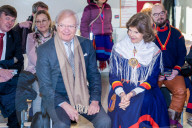 ROYALS - König Carl Gustaf und Silvia von Schweden in Jokkmokk