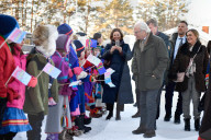 ROYALS - König Carl Gustaf und Silvia von Schweden in Jokkmokk