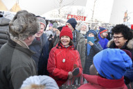 ROYALS - König Carl Gustaf und Silvia von Schweden in Jokkmokk