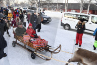 ROYALS - König Carl Gustaf und Silvia von Schweden in Jokkmokk