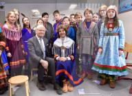 ROYALS - König Carl Gustaf und Silvia von Schweden in Jokkmokk