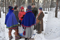 ROYALS - König Carl Gustaf und Silvia von Schweden in Jokkmokk
