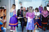ROYALS - König Carl Gustaf und Silvia von Schweden in Jokkmokk