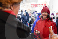 ROYALS - König Carl Gustaf und Silvia von Schweden in Jokkmokk