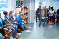 ROYALS - König Carl Gustaf und Silvia von Schweden in Jokkmokk