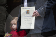 Civil partnerships: First mixed-sex unions take place