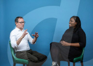 Paul Abbott with Yero Timi-Biu