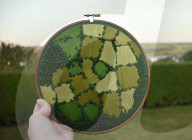 FEATURE - Mit Nadel und Faden: Gestickte Landschaftsbilder von Victoria Richards