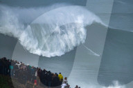 FEATURE - Tour Surfing Challenge in Nazare, Portugal 