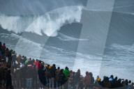 FEATURE - Tour Surfing Challenge in Nazare, Portugal 
