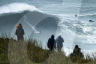 FEATURE - Tour Surfing Challenge in Nazare, Portugal 