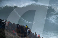 FEATURE - Tour Surfing Challenge in Nazare, Portugal 