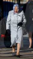Queen Elizabeth II at King's Lynn train station, Norfolk, UK - 11 Feb 2020