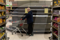 NEWS - Coronavirus: Leere Supermarktregale in Hongkong
