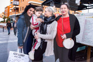 EXKLUSIV - Daniela Katzenberger und ihre Famiie in Santa  Ponsa auf Mallorca unterwegs
