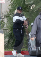 Casper Smartis spotted picking up a package