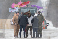 Gas pipeline protests, Belleville, Canada - 18 Feb 2020