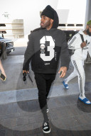 Jason Derulo out and about at LAX International Airport, Los Angeles, USA - 19 Feb 2020