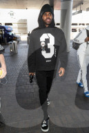 Jason Derulo out and about at LAX International Airport, Los Angeles, USA - 19 Feb 2020