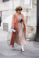 PEOPLE - Anna Wintour auf dem Weg zur Fashion Week