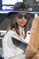 Eva Longoria at LAX International Airport
