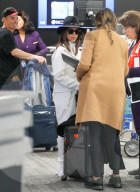 Eva Longoria at LAX International Airport