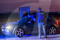 NEWS - Strassensperren aufgrund des Coronavirus-Notfalls, Casalpusterlengo, Italien