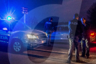 NEWS - Strassensperren aufgrund des Coronavirus-Notfalls, Casalpusterlengo, Italien