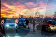 NEWS - Strassensperren aufgrund des Coronavirus-Notfalls, Casalpusterlengo, Italien