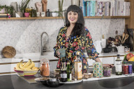 Food writer Melissa Hemsley at her east London home