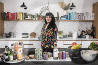 Food writer Melissa Hemsley at her east London home