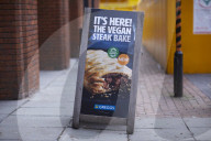 Vegan steak bake 