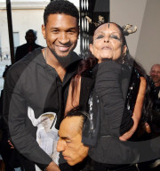 PEOPLE - Rick Owens show in Paris, Front Row