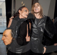 PEOPLE - Rick Owens show in Paris, Front Row
