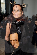 PEOPLE - Rick Owens show in Paris, Front Row